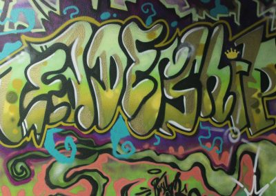Sober Life Graffiti Wall