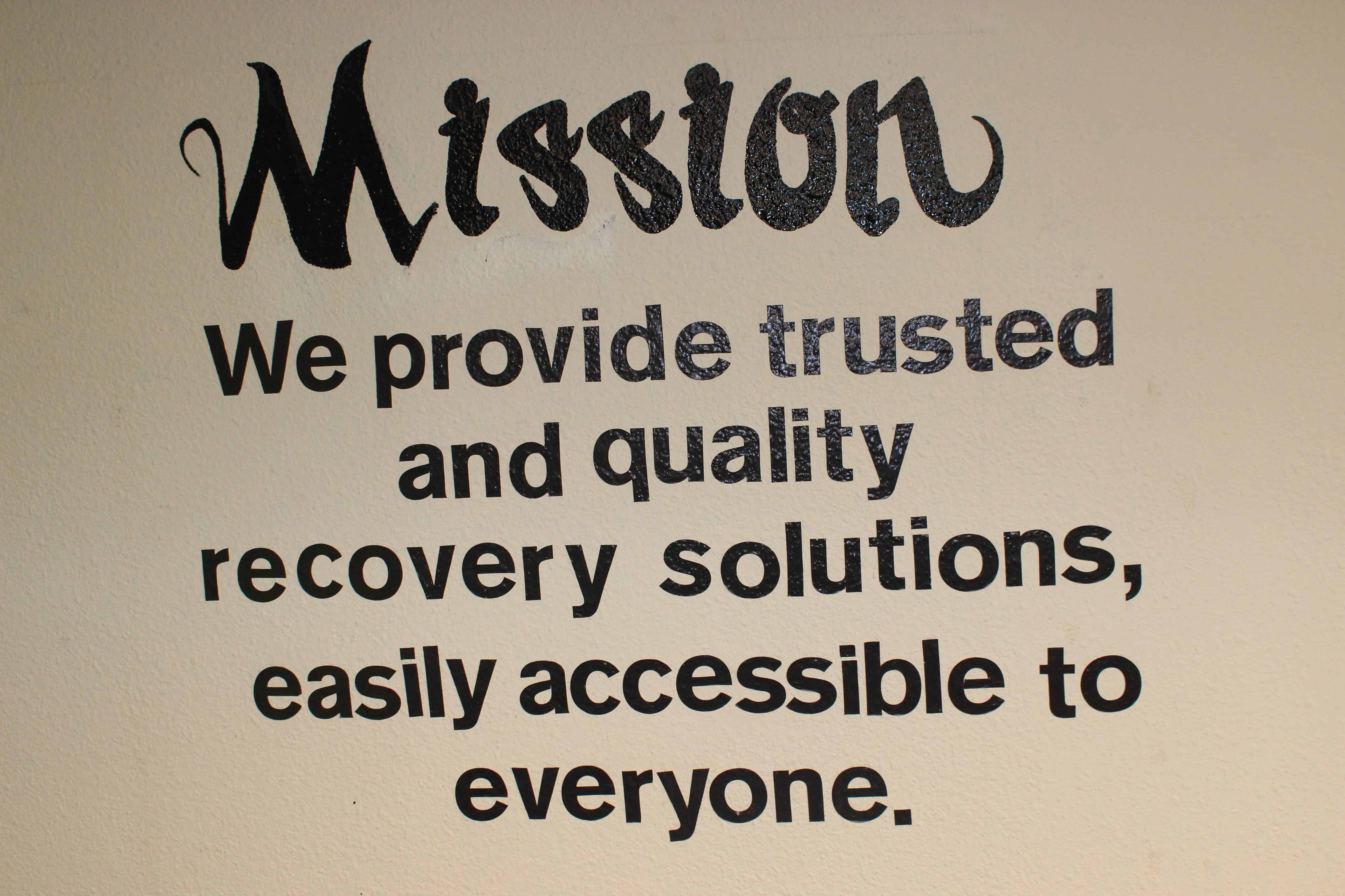 We provide trusted, quality recovery solutions easily accessible to everyone.